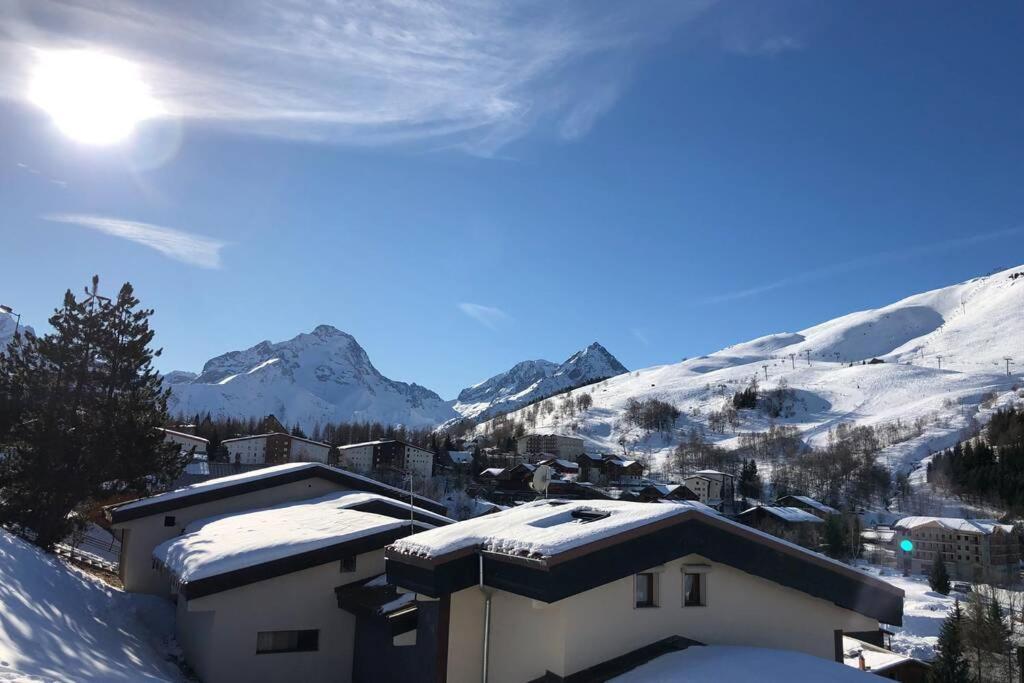 Petit Appartement Labellise Les 2 Alpes Residence Arc En Ciel Telesiege Petite Aiguille Ле дез Альп Экстерьер фото